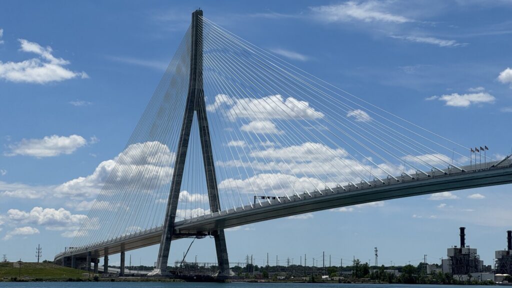 Trump administration blocks Gordie Howe bridge : NPR
