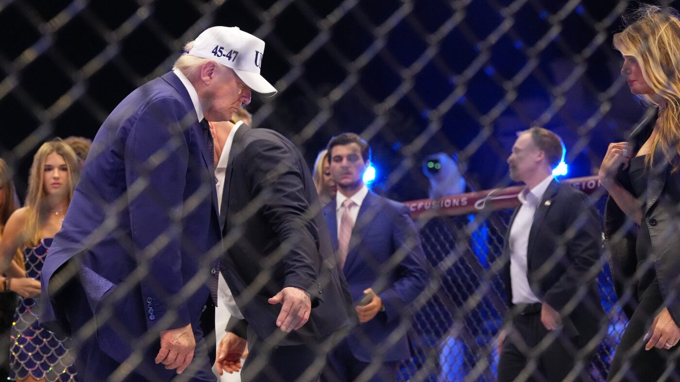UFC Freedom 250 A Historic White House Event with Trump The Moral Compass News UFC boss Dana White says 'never again' to another White House fight night : NPR