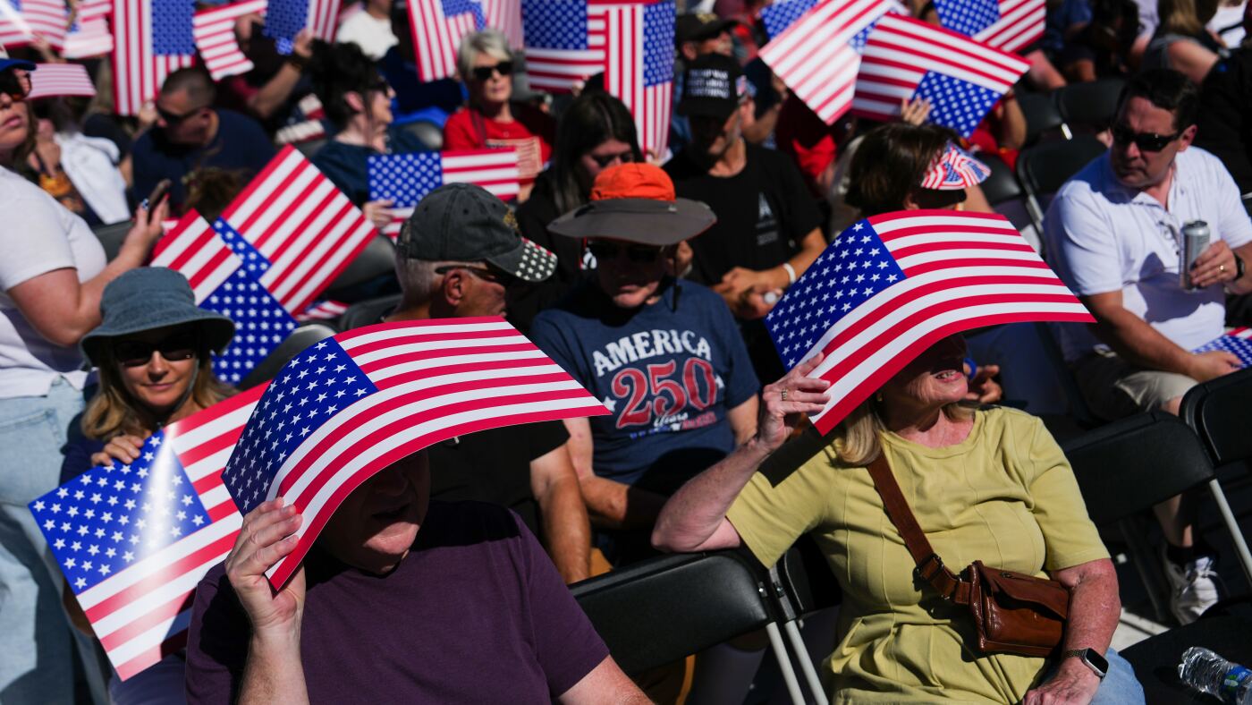 Celebrating Americas 250th Diverse Reflections from Across the Nation The Moral Compass News Reflections on America's 250th birthday : NPR