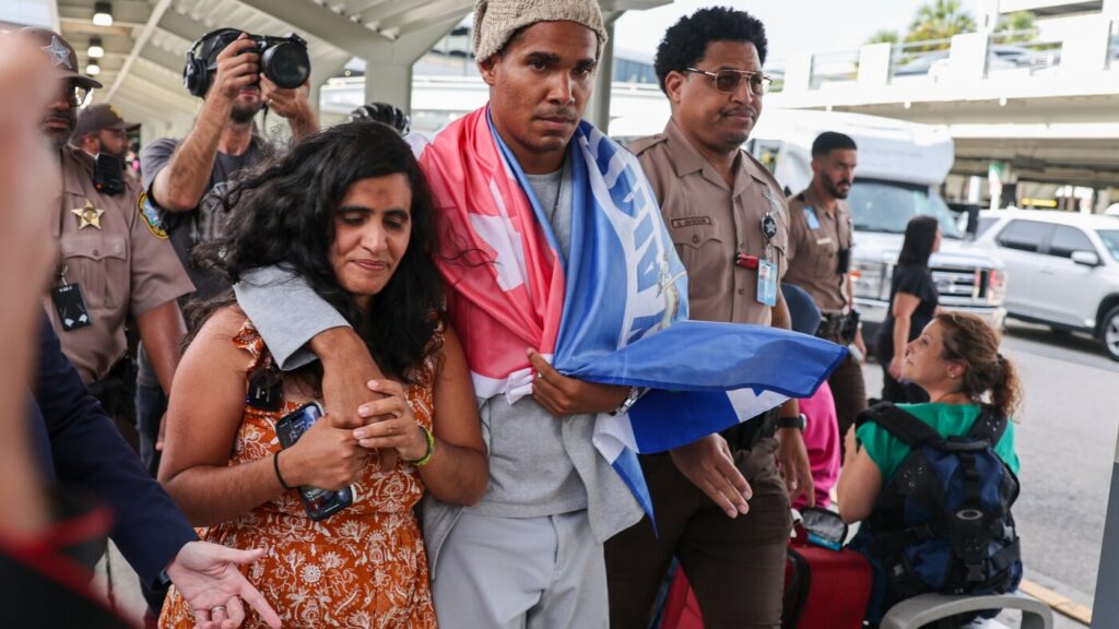Cuban Dissident Artist Arrives in Miami After Prison Release The Moral Compass News Cuban artist and dissident exiled from country after 5 years in prison arrives in US : NPR