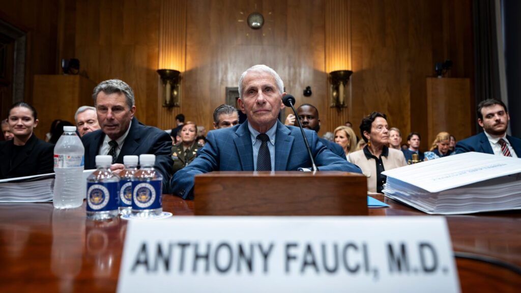 Faucis Testimony Sparks Concerns Over Public Healths Future The Moral Compass News Anthony Fauci hearing could lead to "chilling effect' for public health : NPR