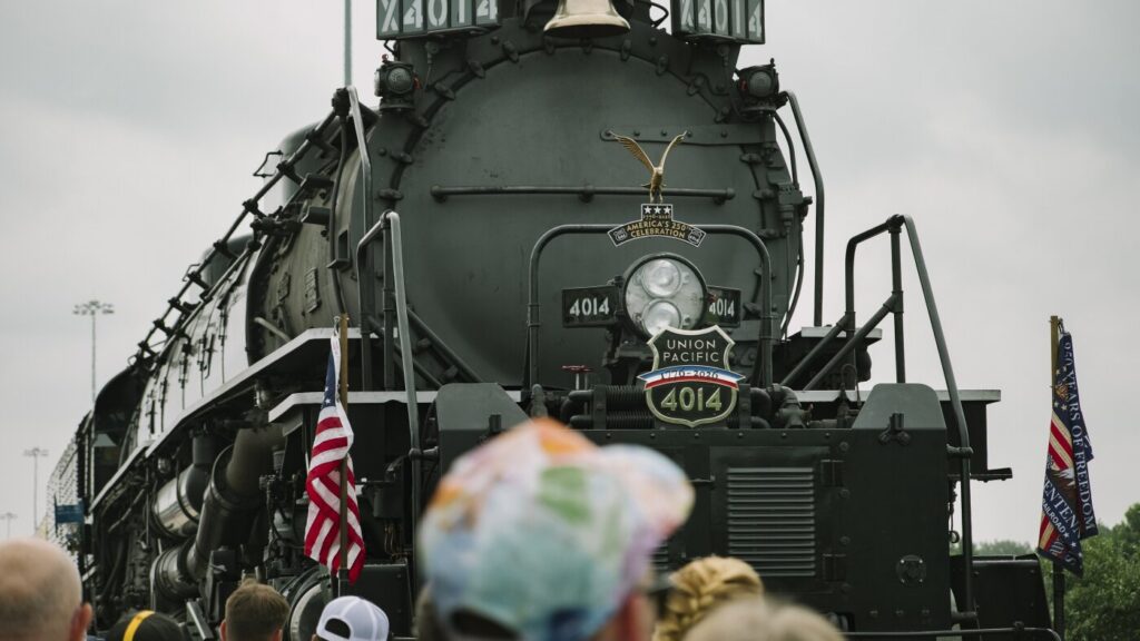 The Big Boy steam locomotive celebrates America 250 with a cross-country tour : NPR