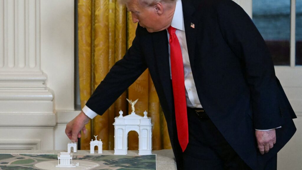 Controversy Surrounds Trumps Proposed Arch Near National Mall The Moral Compass News NPS says Trump arch would harm historic sites. Could it move? : NPR