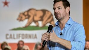 Federal agents seize devices from ex-Rep. Eric Swalwell in sexual misconduct probe, AP source says : NPR