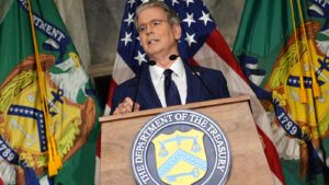 Treasury Secretary Scott Bessent unveils new economic sanctions on Iran : NPR