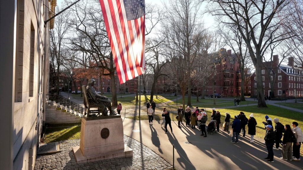 Trump administration pushes to remove tax exemption for private colleges with DEI policies : NPR