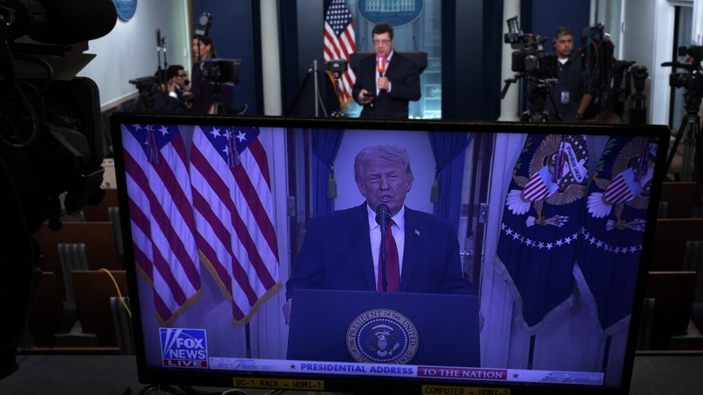 New Trump TV promises 24/7 coverage of White House events : NPR