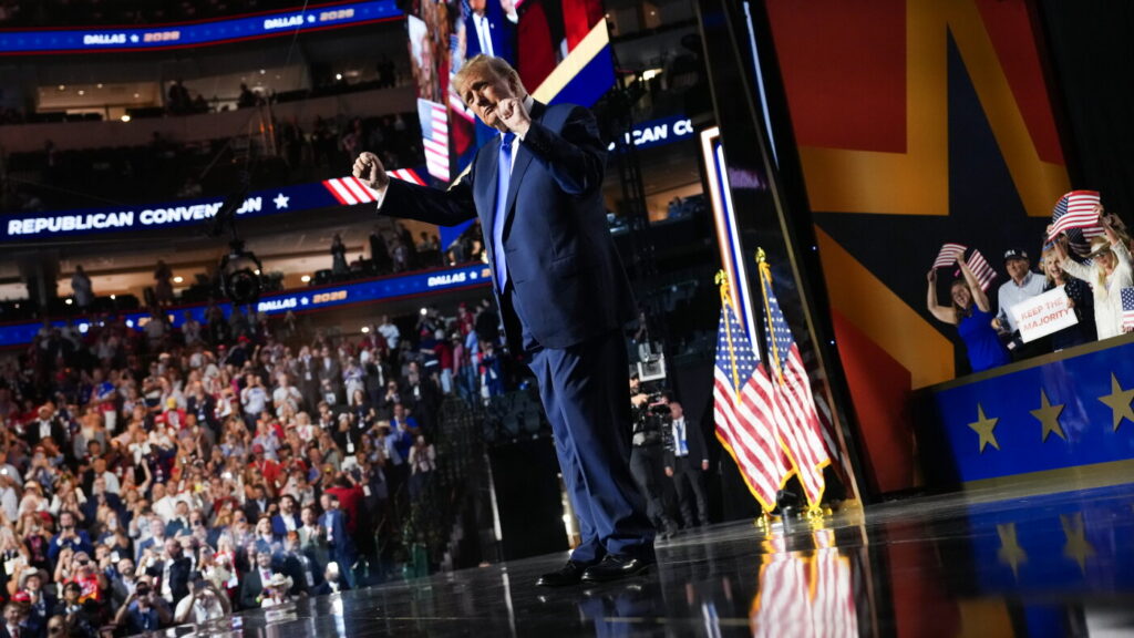 Trump's speech; Denny Hoskins; Apple; Charlie Kirk : NPR