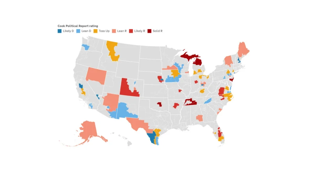 Democrats Poised to Regain House as Ad Spending Intensifies The Moral Compass News What House races are competitive in the 2026 midterm election? : NPR