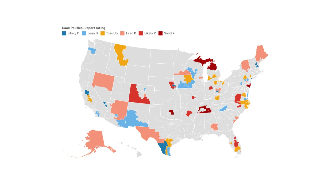 Democrats Poised to Regain House as Ad Spending Intensifies The Moral Compass News What House races are competitive in the 2026 midterm election? : NPR