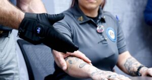 ICEs Electric Glove A Symbol of Force in Immigration Crackdown The Moral Compass News Reading Augustine in the Age of ICE’s Shock Gloves