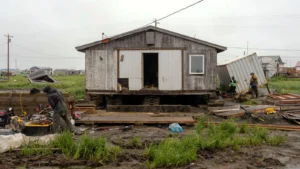 Kipnuk struggles to rebuild a year after Typhoon Halongs devastation The Moral Compass News After last year’s storm, this remote Alaska town is still picking up the pieces : NPR