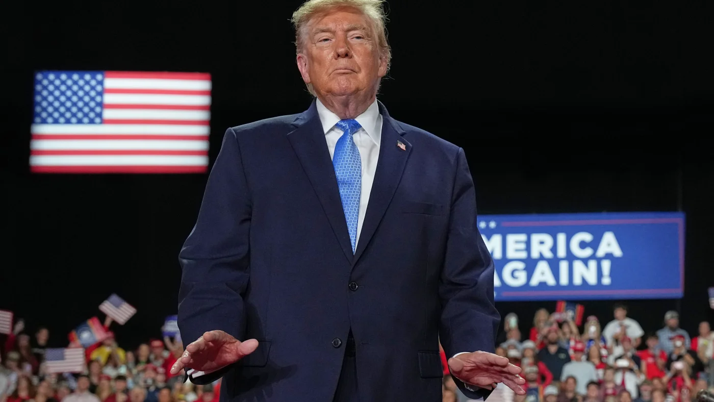 Trump Campaigns in Mississippi as Republicans Face Midterm Challenges The Moral Compass News Trump campaigns in Mississippi : NPR