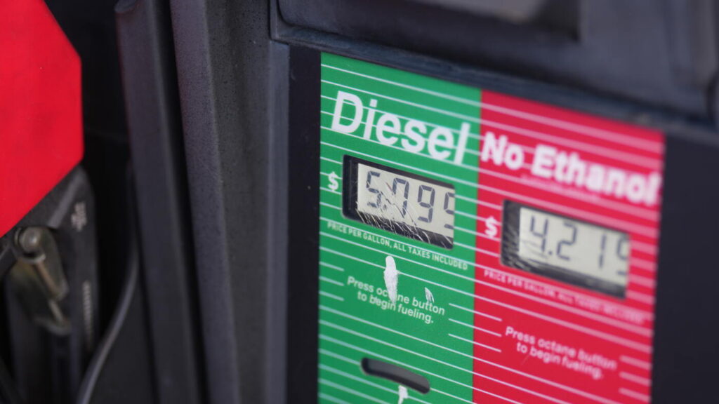 U.S. to get diesel from Russia to combat prices ahead of midterms : NPR